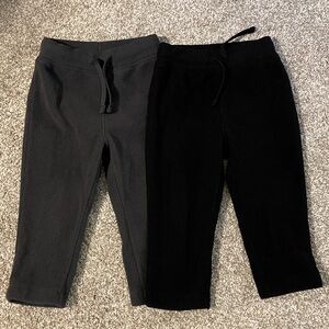 Old Navy Kids Casual Bottoms - Black and Dark Gray